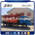 200m deep DFQ-200C mobile truck mounted water well drilling rig for sale